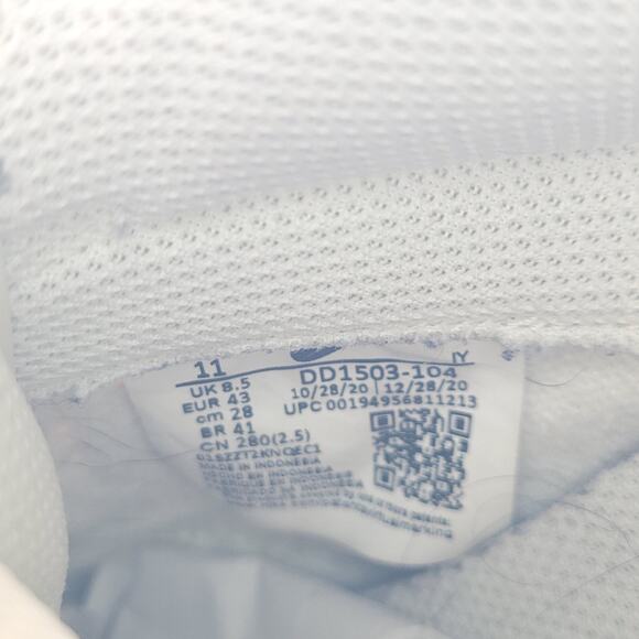 Nike Dunk Low Barely Green DD1503-104 white Women's size 11 - Picture 9 of 9